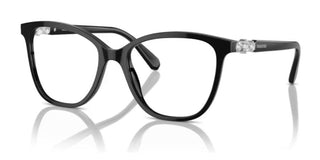 Swarovski Sk2020 Women Black Squared Eyeglasses