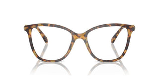 Swarovski SK2020 women Havana Squared Eyeglasses