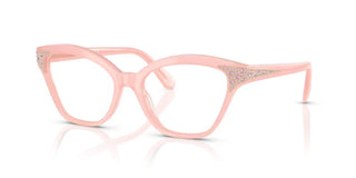 Swarovski SK2029 women Pink Squared Eyeglasses