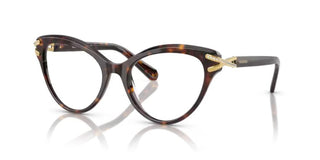 Swarovski SK2030 women Havana Cat Eye Eyeglasses