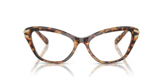 Swarovski SK2031 women Havana Cat Eye Eyeglasses