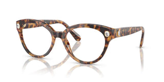 Swarovski SK2037 women Havana Round Eyeglasses