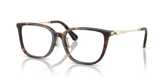 Swarovski SK2041D women Havana Squared Eyeglasses