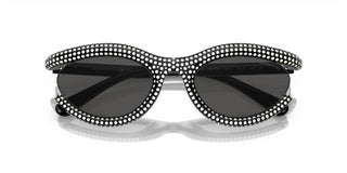 Swarovski SK6006 women Black Squared Sunglasses