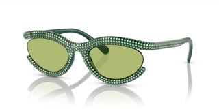 Swarovski SK6006 women Green Squared Sunglasses