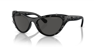 Swarovski SK6007 women Black Cat Eye Sunglasses