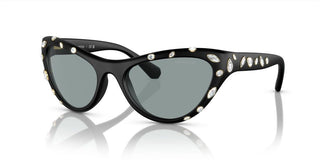 Swarovski SK6007 women Black Cat Eye Sunglasses