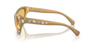 Swarovski SK6007 women Gold Cat Eye Sunglasses