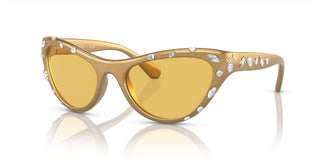 Swarovski SK6007 women Gold Cat Eye Sunglasses