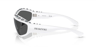 Swarovski SK6009 women White Squared Sunglasses