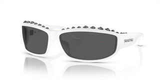 Swarovski SK6009 women White Squared Sunglasses