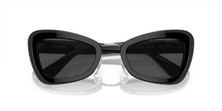 Swarovski SK6012 women Black Cat Eye Sunglasses