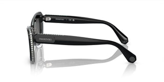 Swarovski SK6012 women Black Cat Eye Sunglasses