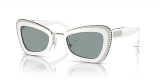 Swarovski SK6012 women White Cat Eye Sunglasses