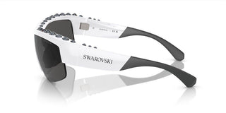 Swarovski SK6014 women White Squared Sunglasses