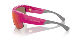 Swarovski SK6014 women Pink Squared Sunglasses