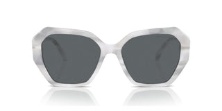 Swarovski SK6017 women White Geometric Sunglasses