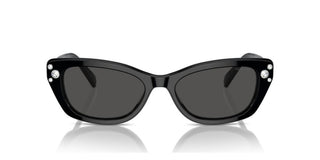 Swarovski SK6019 women Black Cat Eye Sunglasses