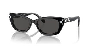 Swarovski SK6019 women Black Cat Eye Sunglasses