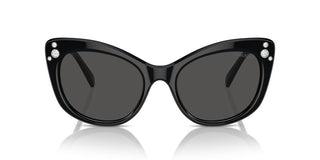 Swarovski SK6020 women Black Cat Eye Sunglasses