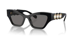 Swarovski SK6021 women Black Cat Eye Sunglasses