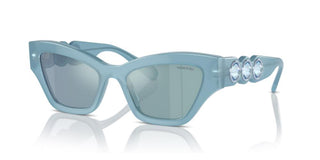 Swarovski SK6021 women Blue Cat Eye Sunglasses