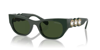 Swarovski SK6022 women Green Cat Eye Sunglasses