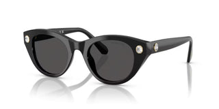 Swarovski SK6025 women Black Squared Sunglasses