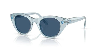 Swarovski SK6025 women Blue Squared Sunglasses