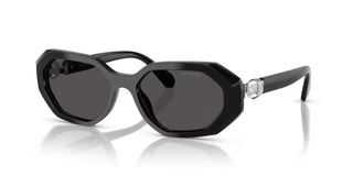 Swarovski SK6028 women Black Squared Sunglasses