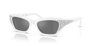 Swarovski SK6029 women White Squared Sunglasses