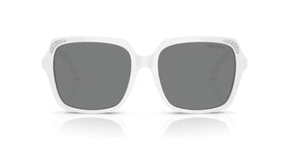 Swarovski SK6034D women White Oversize Sunglasses