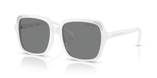 Swarovski SK6034D women White Oversize Sunglasses