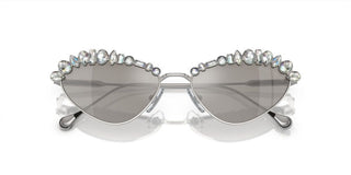 Swarovski SK7009 women Silver Cat Eye Sunglasses