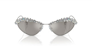 Swarovski SK7009 women Silver Cat Eye Sunglasses