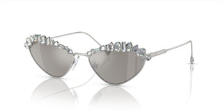 Swarovski SK7009 women Silver Cat Eye Sunglasses