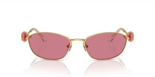 Swarovski SK7010 women Gold Squared Sunglasses