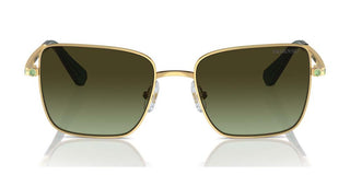 Swarovski Sk7015 Women Gold Round Sunglasses