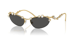 Swarovski SK7016 women Gold Oval Sunglasses