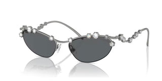 Swarovski SK7016 women Silver Oval Sunglasses