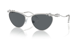 Swarovski SK7017 women Silver Cat Eye Sunglasses