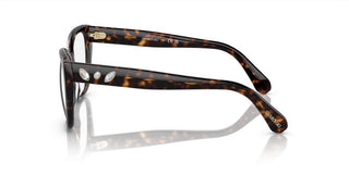 Swarovski SK 2008 women Havana Squared Eyeglasses