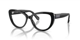 Swarovski SK 2014 women Black Cat Eye Eyeglasses