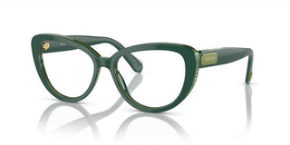 Swarovski SK 2014 women Green Cat Eye Eyeglasses