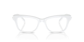 Swarovski SK 2022 women White Rectangle Eyeglasses