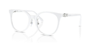 Swarovski SK 2027D women White Round Eyeglasses