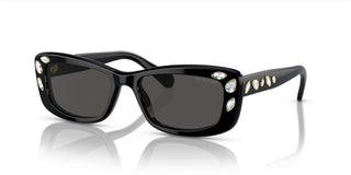 Swarovski SK 6008 women Black Cat Eye Sunglasses