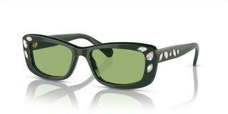 Swarovski SK 6008 women Green Cat Eye Sunglasses