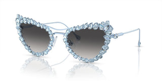 Swarovski SK 7011 women Blue Cat Eye Sunglasses