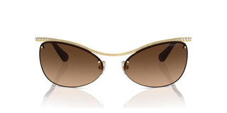 Swarovski SK 7018 women Gold Oval Sunglasses